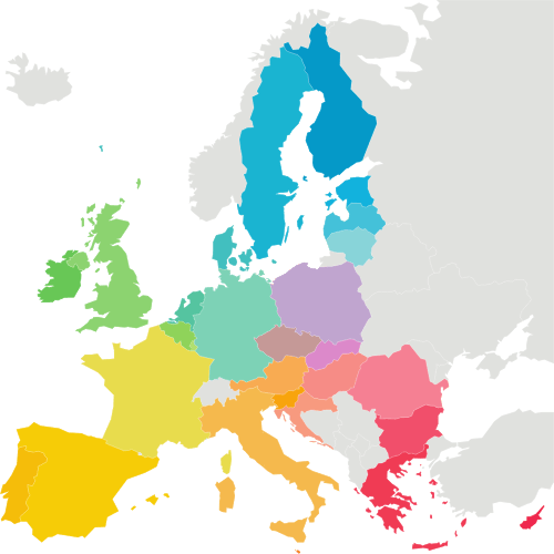 Карта Европы